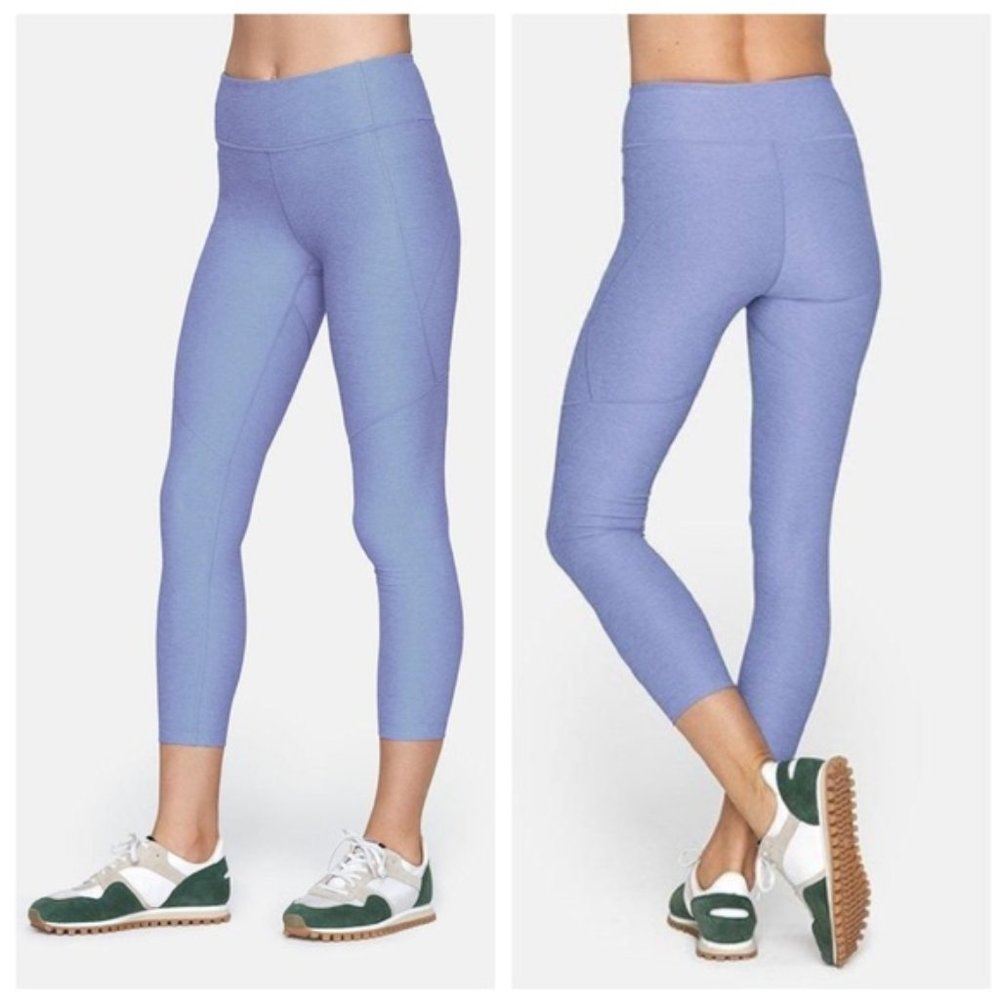 Outdoor Voices Warm-Up Crop Leggings Lilac Medium